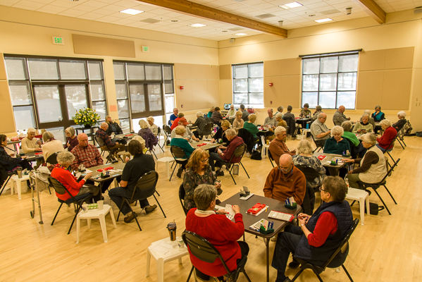 Cascade Duplicate Bridge Club Playing Area